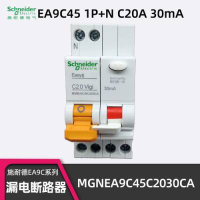 施耐德断路器空气开关DPN10A16A20A32A40A双进双出带漏电保护原装正品