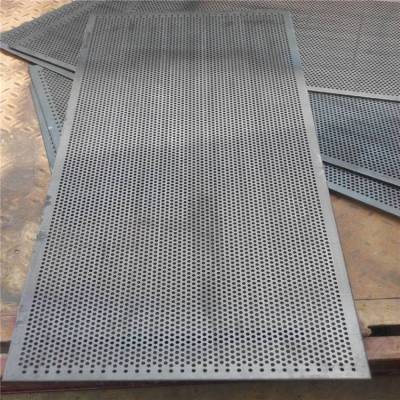 铁板防护板 圆孔钢板网 货架钢板网