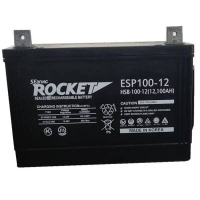 ROCKET火箭蓄电池ESL150-12 12V150AH应急照明 基站储能 医疗设备