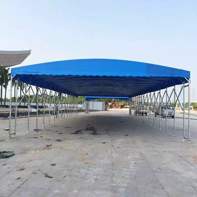 荣耀乔华 商场小区门口中大型遮雨遮阳棚 地面可移动帐篷