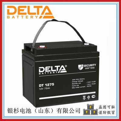 俄罗斯DELTA蓄电池DT1275火灾报警 门禁管理系统用12V-75AH电池