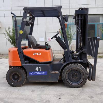 青岛胶州二手叉车转让库存大宇d20sd30s柴油叉车