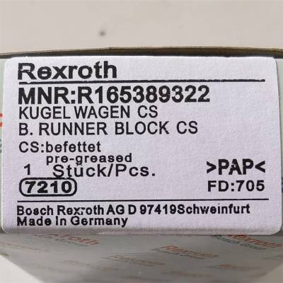 Rexroth // R165389322 // 滚珠滑块