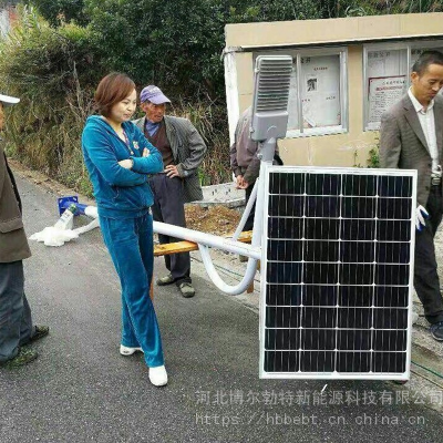黑夜路灯图片 北京大兴村庄马路市电路灯