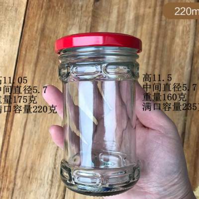装腌菜玻璃瓶腌菜罐1斤2斤腌菜瓶酱菜罐厂家生产