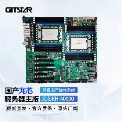 GITSTAR集特 国产兆芯KH-40000双路服务器主板GME-6001