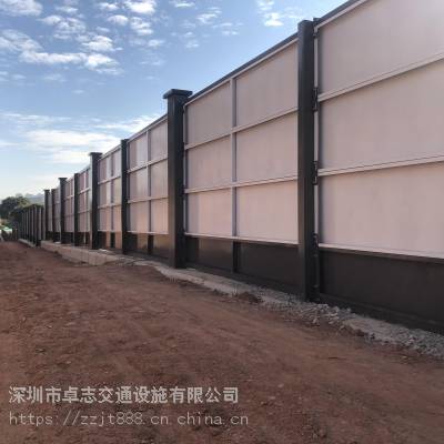 PVC围挡 市政工地施工钢板围蔽 安装方便