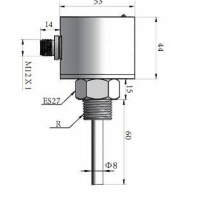 电子式流量开关（原型号SN55-G12HGCRQ） 型号:CD2A-FS130-G12MDCCM库号