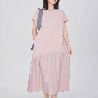 原创设计师大码棉麻女装品牌 紫布语 库存尾货批发