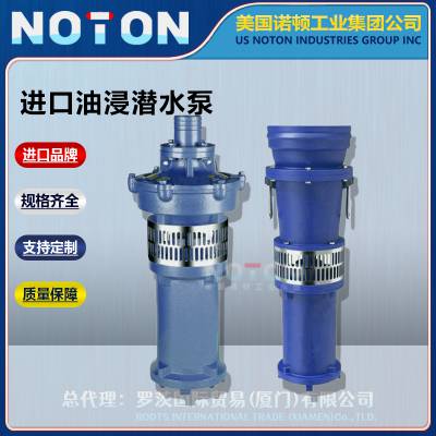 NOTON 进口油浸式潜水泵 螺旋 下吸 潜水抽水排水泵 井用 美国诺顿品牌