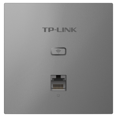 TP-LINK TL-AP450I-PoE 薄款深空银方  450M无线面板式AP 深空银