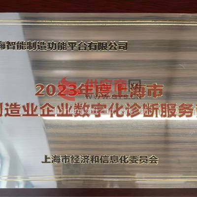上海市制造业企业数字化诊断服务商
