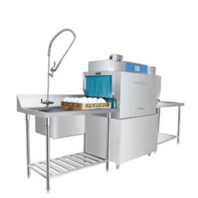 艺高商用洗碗机 ECO-M90P通道式洗碗机 传输式餐厅洗碗机