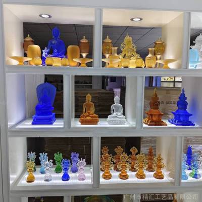 惠州琉璃工厂，惠州琉璃佛像定制 寺庙琉璃万佛墙琉璃佛像，琉璃药师佛佛像，琉璃佛砖定制工厂