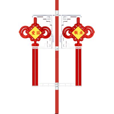 led双耳中国结-2米*1米灯杆装饰造型灯