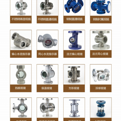 SJ41F46-16C衬氟活套法兰视镜化工防腐管道观察玻璃视窗