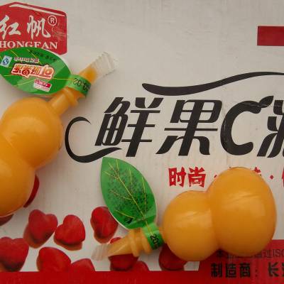 湖南长沙果冻生产厂家鲜果派异型果冻