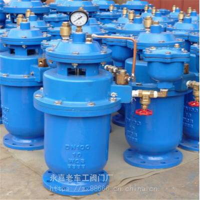 现货定制 QSP-10Q 全压高速排气阀 球墨铸铁材质 法兰连接 DN80