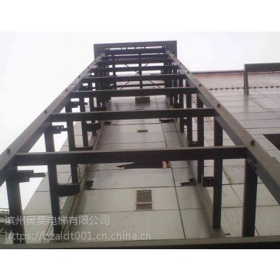 山东邹平销售乘客电梯 钢结构井道批发 室外电梯钢结构 al-1 1.5m/s