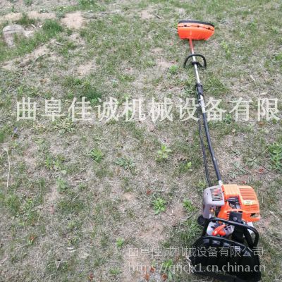 家用菜园汽油除草机 背负式果园割草机