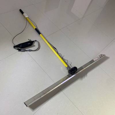 混凝土电动震动刮平尺水泥路面小刮尺视频多功能地坪找平地暖回填神器