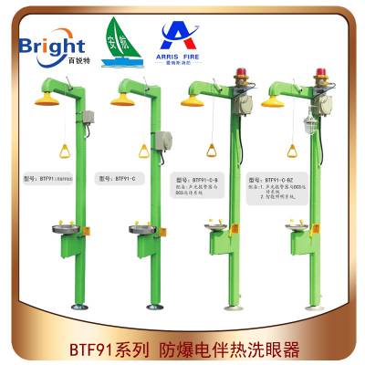 BTF91-B防爆电伴热喷淋洗眼器