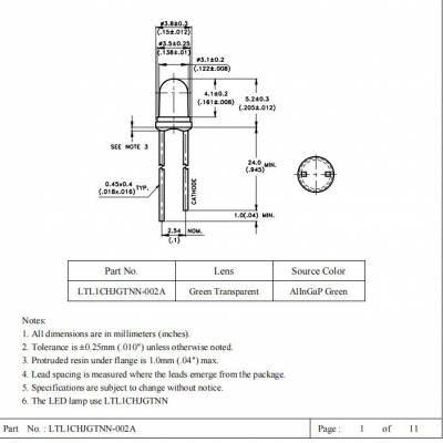 LITE-ON光宝旗舰店找宏芯光电子LTL2V3YW3KS-032A型号 LTL2V3YW3K型号