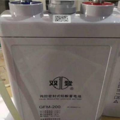 双登蓄电池GFM-200 阀控式密封免维护铅酸型2V200AH