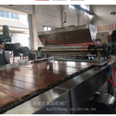 奎宏供烙印蛋糕生产线 铜锣烧设备供应商 上海铜锣烧线生产企业
