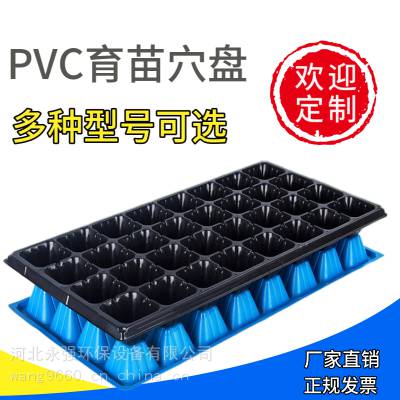 草莓育苗盘 瓜果蔬菜育秧塑料穴盘 装基质的培育穴盘多穴孔可选