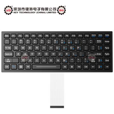 供应超薄矩阵FPC国产键盘K-TEK-M280-FN-BL-FC-DM超薄特种键盘