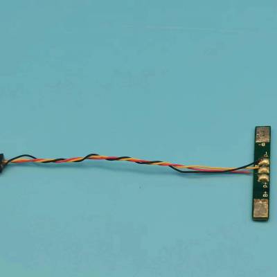 0.38黑红白棕耳机喇叭连接线，耳机焊接带锡点连接转接线