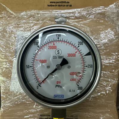 威卡WIKA PG23HP-S波登管压力表.100...F 300 MPa 原装 代理 现货