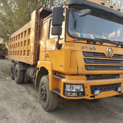 急售德龙二手自卸车后八轮380马力58货箱