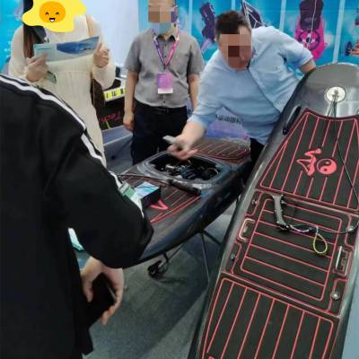 Carbon fiber electric surfboard electric jet water