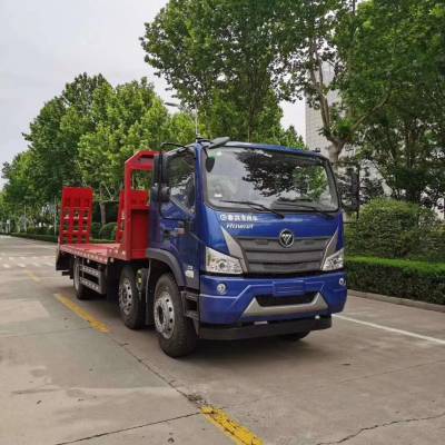 厂家供应 西藏福田欧曼潍柴300马力四桥挖机拖车