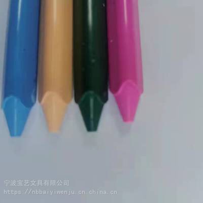 三角绘画蜡笔 普通彩色蜡笔 幼儿园手绘画笔 学生蜡笔