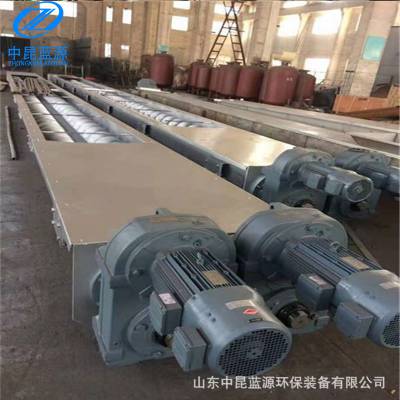 双螺旋输送机_ 无轴有轴螺旋输送机_搅拌站矿砂上料输送机_支持加工定制