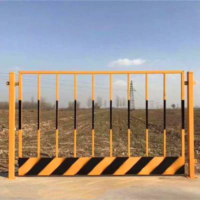 杭州建筑施工基坑护栏 圈地临时防护栏围挡 安全警示围栏