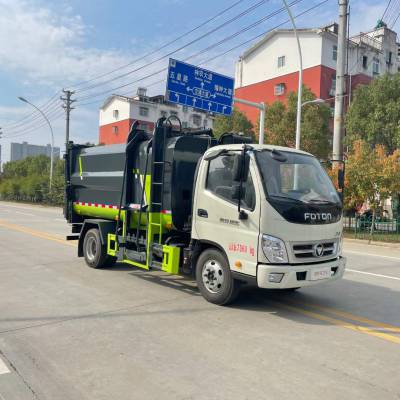 侧挂桶垃圾收集车 二手环卫车 厂区城镇垃圾清运清理车