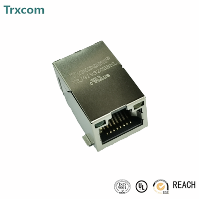 泰瑞康trxcom集成变压网络滤波器rj45插件议定速发