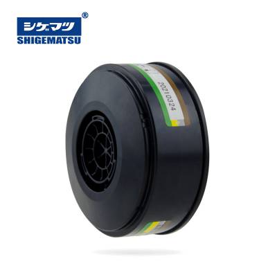 重松代理国内一级进口商泽津伟业日本重松制作所CA-ABEK1多种气体用滤盒有机气体甲醛氨气有毒滤毒