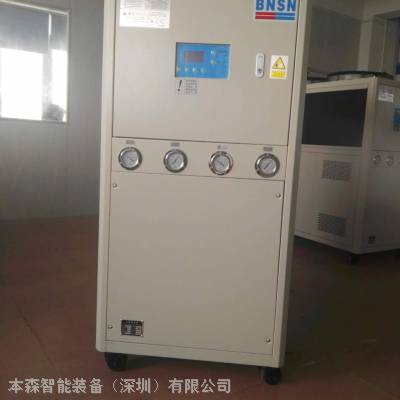 食用菌车间降温冷水机 、 培菌专用冷冻机、河南专用冷却机、制冷量28.5KW