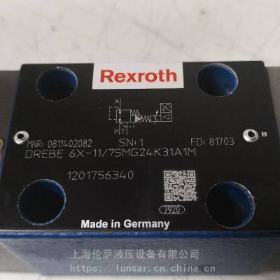 Rexroth / 0811402082 DREBE 6X-1X/75MG24K31A1M/比例阀