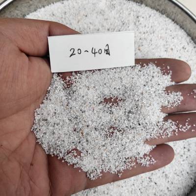 白色石英砂 白色石子 破碎白色石子