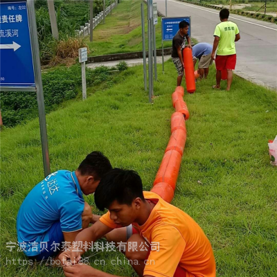 悬浮式拦污浮筒高分子拦漂排生产厂家