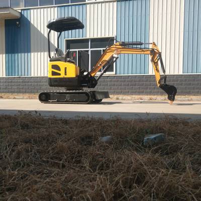 道路微型挖掘机粪池小型钩机 家用勾机挖土机 工程多功能挖掘机