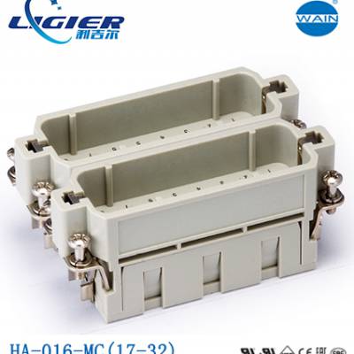 重载工业连接器 唯恩WAIN品牌连接模块 HA-016-MC(17-32)