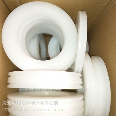供应 V型槽导轮 机械用尼龙导轮 v型槽导线轮 车削尼龙配件