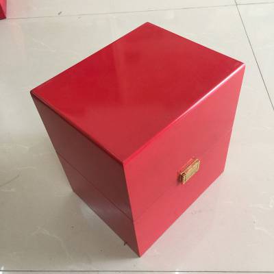 北京平谷化妆木盒包装厂家 瑞胜达木盒定做
